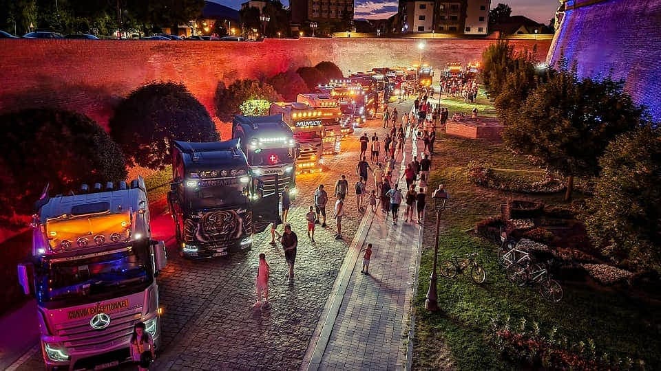 TTA — Truck Tuning Art: camioane personalizate, lângă Cetatea Alba Carolina
